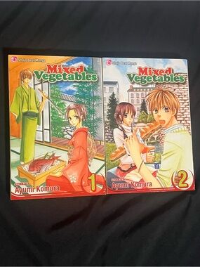 Mixed Vegetables #Manga Volumes 1 & 2 - Colorful Covers